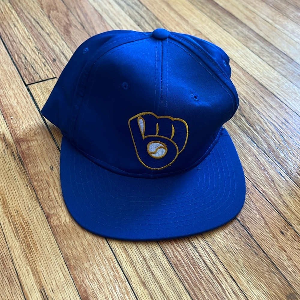 Vintage Milwaukee Brewers Snapback / 1980s / MLB